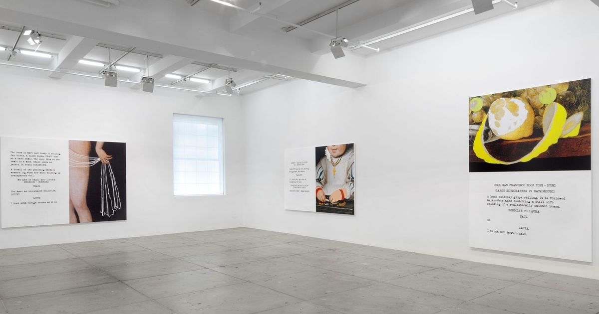 John Baldessari Movie Scripts/Art Marian Goodman